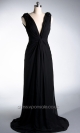 Long V-neck Evening Dress VPW649